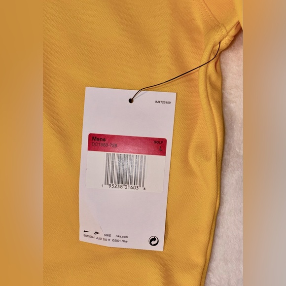 NIKE Golf Polo Shirt sz L NEW! - Picture 5 of 8